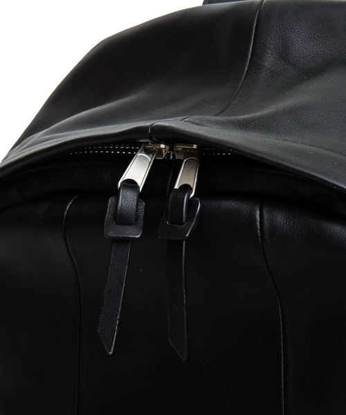 NO ID.（ノーアイディ）の「カウレザーバッグパック（バックパック/リュック・メンズ・ブラック・ONE SIZE）」の7枚目の写真
