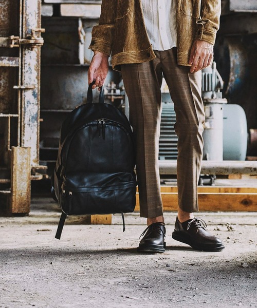 NO ID.（ノーアイディ）の「カウレザーバッグパック（バックパック/リュック・メンズ・ブラック・ONE SIZE）」の19枚目の写真