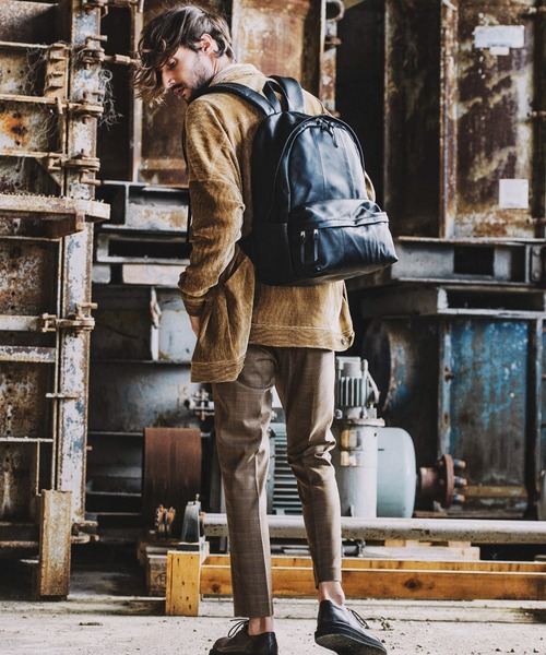 NO ID.（ノーアイディ）の「カウレザーバッグパック（バックパック/リュック・メンズ・ブラック・ONE SIZE）」の20枚目の写真