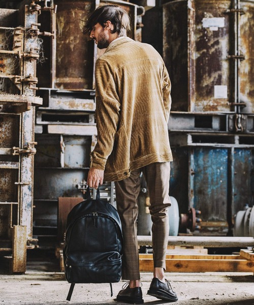 NO ID.（ノーアイディ）の「カウレザーバッグパック（バックパック/リュック・メンズ・ブラック・ONE SIZE）」の21枚目の写真