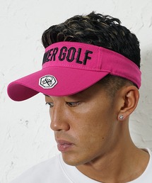 DIVINER GOLF（ディバイナー ゴルフ）の「【DIVINER GOLF】オリジナルロゴサンバイザー メンズ（ゴルフグッズ）」