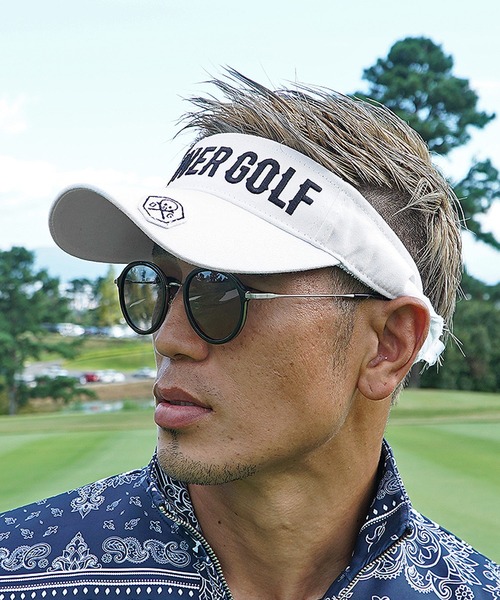DIVINER GOLF】オリジナルロゴサンバイザー メンズ（ゴルフグッズ