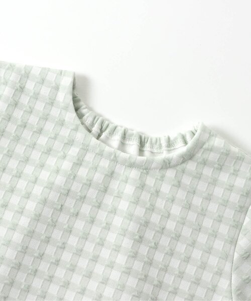 Seraph（セラフ）の「衿付き2wayチュニック（チュニック・キッズ・ミント/ブラック・90/130/140/80/110/95/120/100）」の12枚目の写真