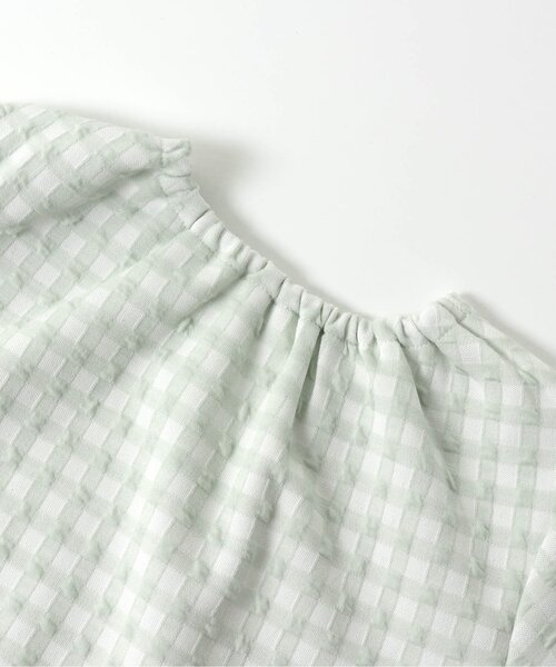 Seraph（セラフ）の「衿付き2wayチュニック（チュニック・キッズ・ミント/ブラック・90/130/140/80/110/95/120/100）」の10枚目の写真