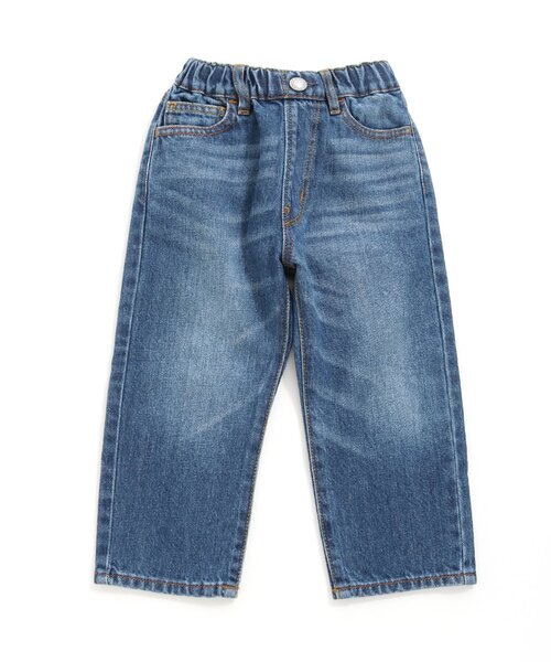 F.O.U(エフオーユー)の「5ポケット デニムパンツ 10分丈(その他パンツ・キッズ・ネイビー/ブルー/キナリ・100/110/120/130/140)」の3枚目の写真