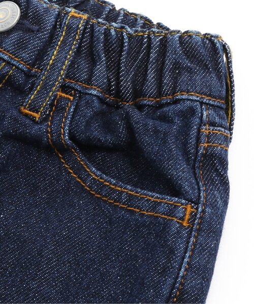 F.O.U(エフオーユー)の「5ポケット デニムパンツ 10分丈(その他パンツ・キッズ・ネイビー/ブルー/キナリ・100/110/120/130/140)」の5枚目の写真