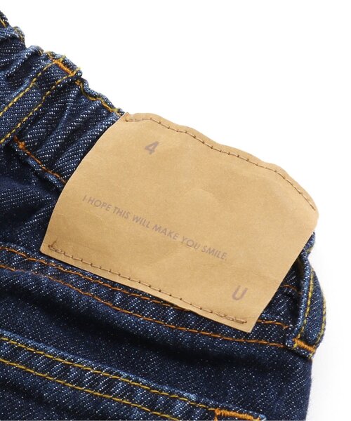 F.O.U(エフオーユー)の「5ポケット デニムパンツ 10分丈(その他パンツ・キッズ・ネイビー/ブルー/キナリ・100/110/120/130/140)」の9枚目の写真