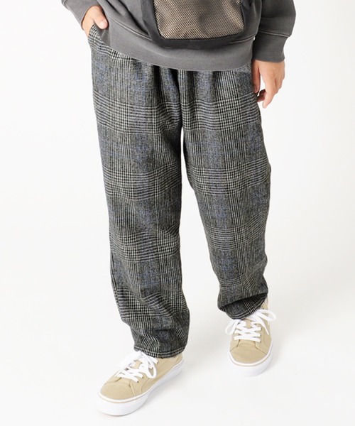 GLAZOS（グラソス）の「チェック・シェフパンツ（その他パンツ・キッズ・ブラウン/グレー・130cm/140cm/150cm/160cm/170cm）」の2枚目の写真