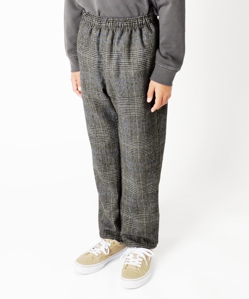 GLAZOS（グラソス）の「チェック・シェフパンツ（その他パンツ・キッズ・ブラウン/グレー・130cm/140cm/150cm/160cm/170cm）」の4枚目の写真