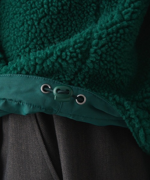 CIAOPANIC TYPY（チャオパニックティピー）の「ボアスタンドリバーシブルブルゾン（ブルゾン・メンズ・グリーン/グレイッシュベージュ・LARGE/MEDIUM）」の6枚目の写真