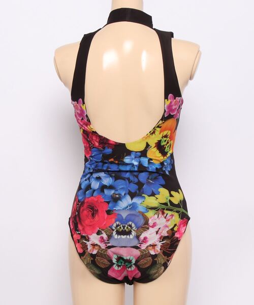 Desigual（デシグアル）の「M. Christian Lacroix 花柄 ボディスーツ（その他トップス・レディース・ブラック・L/S/M/XL/XS）」の3枚目の写真