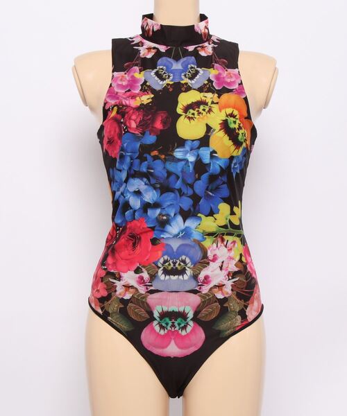 Desigual（デシグアル）の「M. Christian Lacroix 花柄 ボディスーツ（その他トップス・レディース・ブラック・L/S/M/XL/XS）」の8枚目の写真