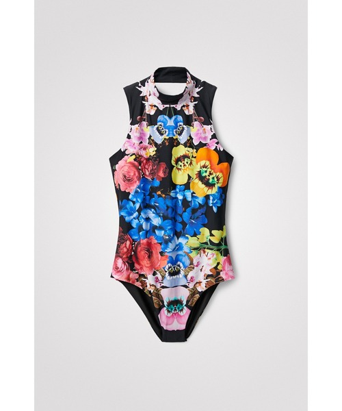 Desigual（デシグアル）の「M. Christian Lacroix 花柄 ボディスーツ（その他トップス・レディース・ブラック・L/S/M/XL/XS）」の7枚目の写真