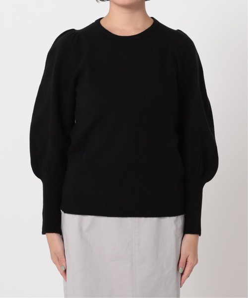 Simplicite（サンプリシテ）の「パフスリーブニット◆（ニット/セーター・レディース・ブラック/グレー/ベージュ/ブルー系その他・FREE）」の11枚目の写真