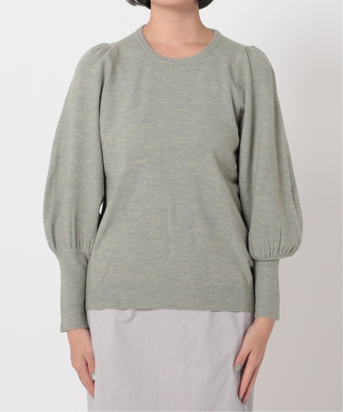 Simplicite（サンプリシテ）の「パフスリーブニット◆（ニット/セーター・レディース・ブラック/グレー/ベージュ/ブルー系その他・FREE）」の15枚目の写真