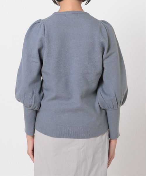 Simplicite（サンプリシテ）の「パフスリーブニット◆（ニット/セーター・レディース・ブラック/グレー/ベージュ/ブルー系その他・FREE）」の7枚目の写真