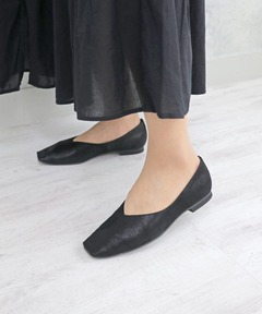 CONSTRUCTIVE HEEL BABOUCHE（パンプス）｜Ameri（アメリ）の