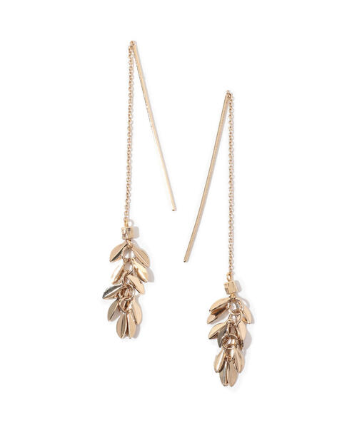 ISABEL MARANT(イザベルマラン)の「ISABEL MARANT リーフモチーフピアス(ピアス(両耳用)・レディース・シルバー系その他/ゴールド系その他・FREE)」の1枚目の写真