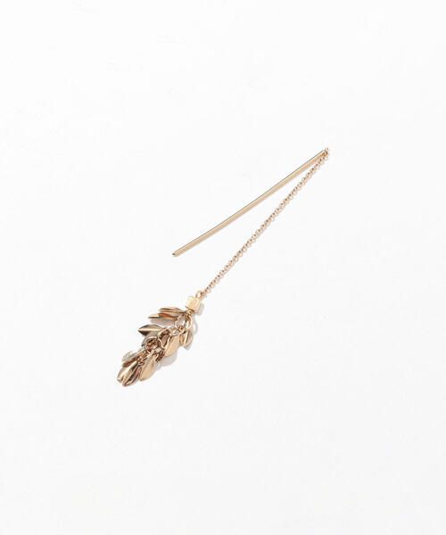 ISABEL MARANT(イザベルマラン)の「ISABEL MARANT リーフモチーフピアス(ピアス(両耳用)・レディース・シルバー系その他/ゴールド系その他・FREE)」の4枚目の写真