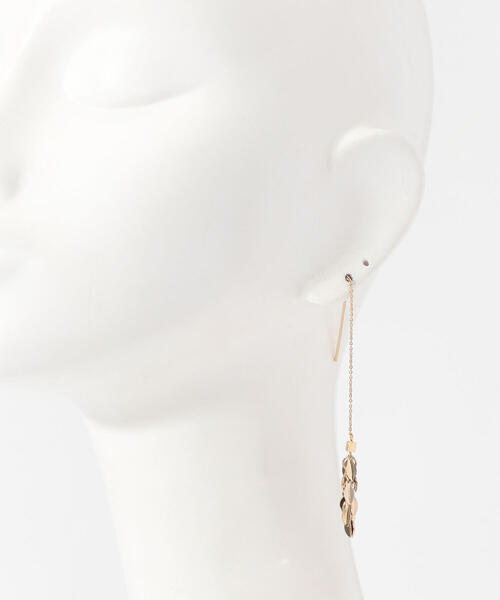 ISABEL MARANT(イザベルマラン)の「ISABEL MARANT リーフモチーフピアス(ピアス(両耳用)・レディース・シルバー系その他/ゴールド系その他・FREE)」の5枚目の写真