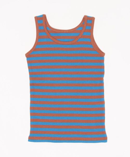 LOWRYS FARM(ローリーズファーム)の「リブタンク 261676(タンクトップ・キッズ・チャコールグレー/グレー/ピンク/ブルー/ブラック×ホワイト/グリーン系その他/グリーン/イエロー/ベージュ系その他・110cm/120cm/130cm/140cm/150cm)」の5枚目の写真
