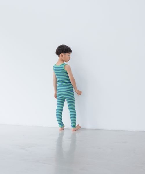 LOWRYS FARM(ローリーズファーム)の「リブタンク 261676(タンクトップ・キッズ・チャコールグレー/グレー/ピンク/ブルー/ブラック×ホワイト/グリーン系その他/グリーン/イエロー/ベージュ系その他・110cm/120cm/130cm/140cm/150cm)」の10枚目の写真