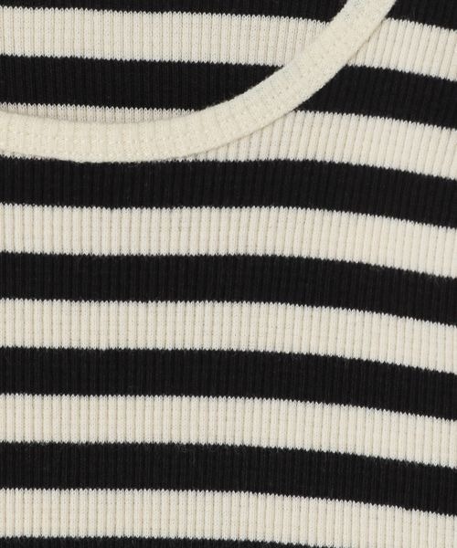 LOWRYS FARM(ローリーズファーム)の「リブタンク 261676(タンクトップ・キッズ・チャコールグレー/グレー/ピンク/ブルー/ブラック×ホワイト/グリーン系その他/グリーン/イエロー/ベージュ系その他・110cm/120cm/130cm/140cm/150cm)」の11枚目の写真