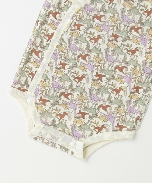 petit main（プティマイン）の「【オーガニック】タンクロンパース（ロンパース・キッズ・ターコイズブルー/ラベンダー・80ｃｍ/70cm）」の8枚目の写真