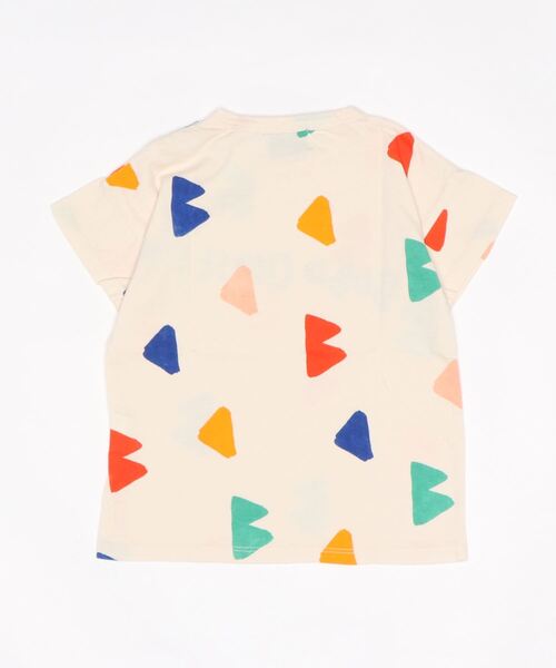 BOBO CHOSES(ボボショーズ)の「B.C all over short sleeve T-shirt(Tシャツ/カットソー・キッズ・アイボリー系・6-12M/12-18M/24-36M/18-24M)」の4枚目の写真