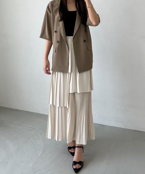 大人気アイテム/お気に入り登録2万件以上！】プリーツティアード