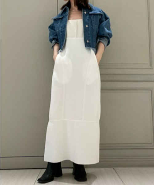 styling/（スタイリング）の「バックフレアデニムジャケット（デニムジャケット・レディース・グレー/ブルー/ホワイト・0/1）」の20枚目の写真