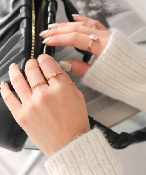 UNE MANSION（ユヌマンション）の「6種類セット指輪（リング・レディース・シルバー/ゴールド・ONE SIZE）」の19枚目の写真