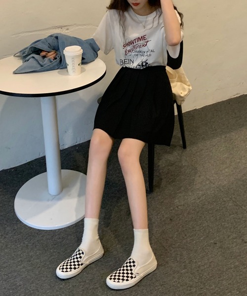 .KOM（ドットコム）の「A'GEM/9 × .kom『.kom/ドットケーオーエム』プリーツスカート（スカート・レディース・ブラック/ブラウン/グレー/アイボリー・S/M）」の9枚目の写真