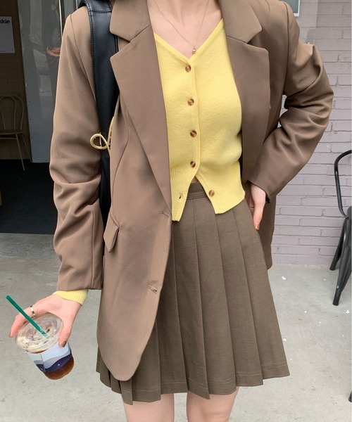 .KOM（ドットコム）の「A'GEM/9 × .kom『.kom/ドットケーオーエム』プリーツスカート（スカート・レディース・ブラック/ブラウン/グレー/アイボリー・S/M）」の22枚目の写真