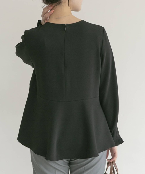 URBAN RESEARCH ROSSO WOMEN（アーバンリサーチ　ロッソ）の「バックフレアブラウス（シャツ/ブラウス・レディース・オフホワイト/ピンク/ブラック・FREE）」の21枚目の写真