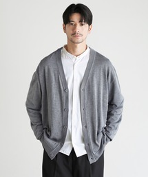 セミルーズシルエット ベーシックカーディガン