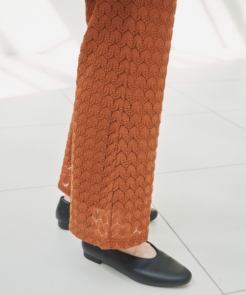 hinari（ヒナリ）の「レースイージーパンツ（その他パンツ・レディース・ブラウン/ライトカーキ/テラコッタ・SMALL/MEDIUM）」の21枚目の写真