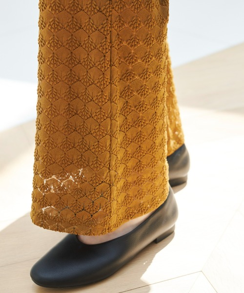 hinari（ヒナリ）の「レースイージーパンツ（その他パンツ・レディース・ブラウン/ライトカーキ/テラコッタ・SMALL/MEDIUM）」の12枚目の写真