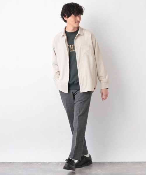 GLOBAL WORK(グローバルワーク)の「KEEP EASYシャツ/260975(シャツ/ブラウス・メンズ・ライトグレー/ブラック/ミント/ブルー・SMALL/MEDIUM/LARGE)」の7枚目の写真