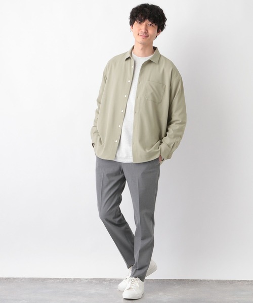 GLOBAL WORK(グローバルワーク)の「KEEP EASYシャツ/260975(シャツ/ブラウス・メンズ・ライトグレー/ブラック/ミント/ブルー・SMALL/MEDIUM/LARGE)」の22枚目の写真
