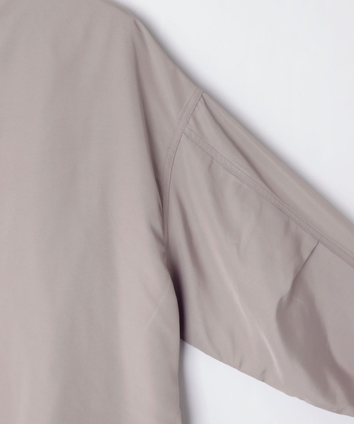 andme(アンドミー)の「スタンドカラーモッズコート(モッズコート・レディース・ブラック/アイボリー/グレイッシュベージュ/カーキ・M)」の21枚目の写真