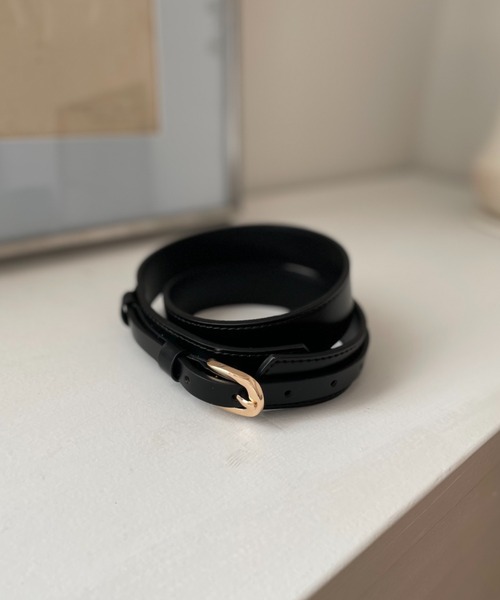 A part by（アパートバイ）の「ウエストマークベルト　271698（ベルト・レディース・ブラウン系その他2/ブラック・FREE）」の2枚目の写真