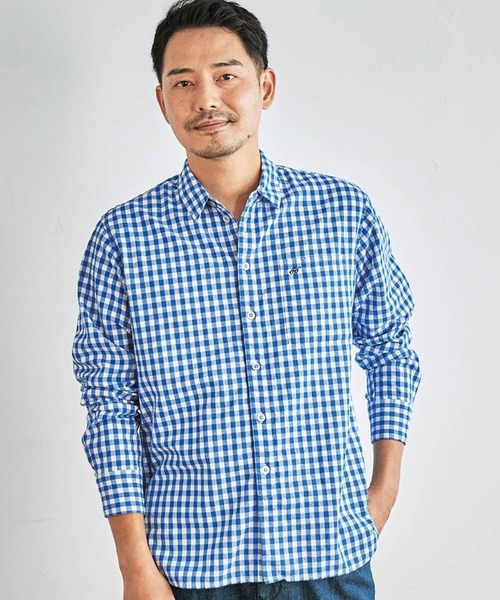 サニークラウズｂｏｎのギンガムシャツ メンズ シャツ ブラウス Sunny Clouds サニークラウズ のファッション通販 Zozotown