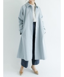 Te chichi | フレアシルエットステンカラーコート(ステンカラーコート)
