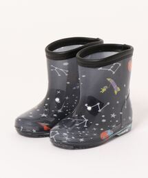 ZAZZY ZAPS（ザジーザップス）の「コスモレインシューズ　＃宇宙柄（レインシューズ）」