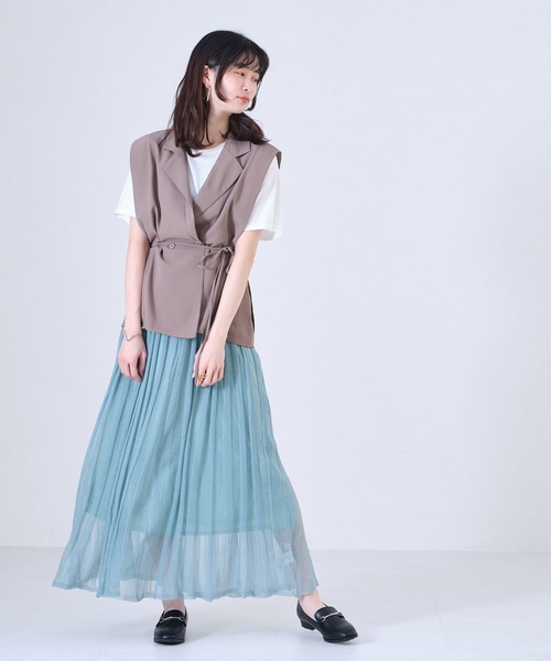 ORiental TRaffic（オリエンタルトラフィック）の「ビットモチーフレインローファー/R-1014（レインシューズ・レディース・ブラック/ベージュ/グレー・40/38/39/41/42/35/36/37/34/43/33）」の8枚目の写真