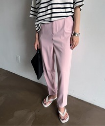 feepur | テーパードカラータックパンツ(スラックス)