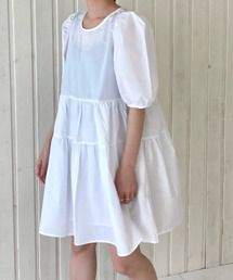 GIMME GIMME | 【GIMME GIMME】Tiered dress gimw22s016(ワンピース)