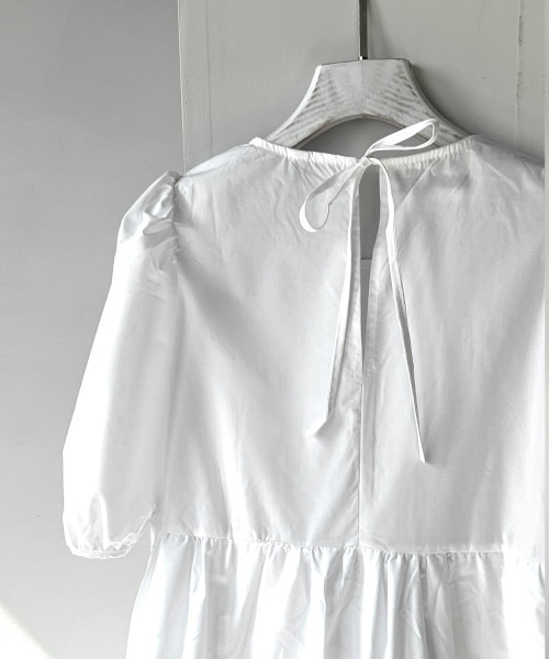 GIMME GIMME（ギミーギミー）の「【GIMME GIMME】Tiered dress gimw22s016（ワンピース・レディース・ブラック/ホワイト・M/S）」の20枚目の写真