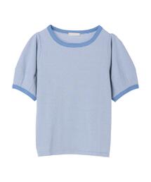 Green　Parks | カットジャガード袖パフプルオーバー(Tシャツ/カットソー)